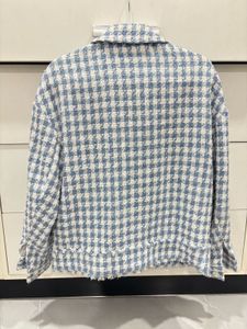 Kiabi Blue tweed coat
