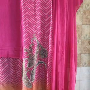 Leheriya Print Suit Material