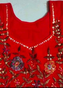 Heavy Embroidery Beautiful Kurti Women