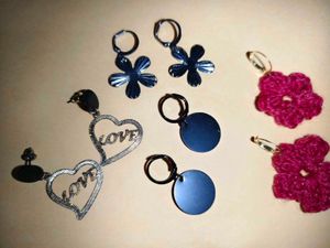 New Handmade Earrings - Funky Combo Set