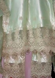 Mint Green Pakistani Salwar Kameez