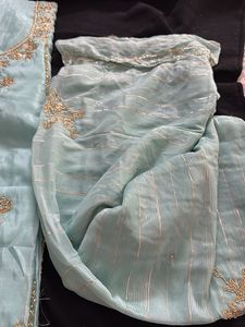 Elegant Embroidered suit material