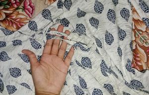 Leaf Print Top