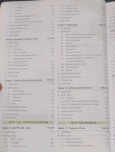 MTG Objective NCERT FINGERTIP BIOLOGY BOOK