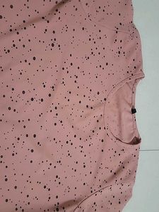 Cute Pink Polka Dot Tee