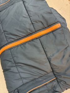 INKAST Men Polyester Hooded Standard Length Bomber
