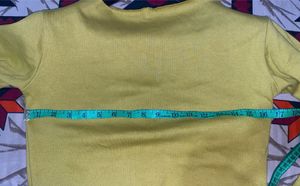 Mustard Stretchable Top