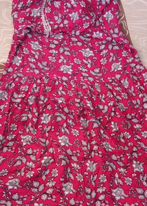 Rose Pink Sharara Set