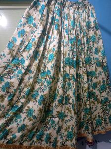 Floral Print Maxi Skirt