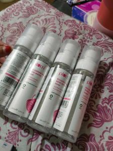 4 )Sealed) Plum Bulgarian Valley Rose Water Toners