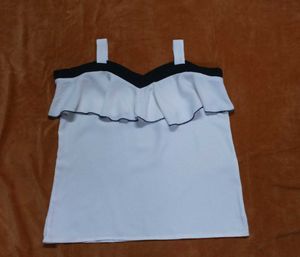 Solid Puff Sleeves Casual Stylish Smoking Regular