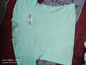 Mint Green Graphic Tee