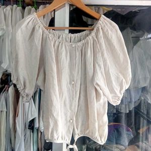 Linen Off Shoulder