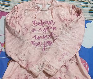 Pink Winter Top