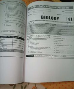 Biology Topic &amp; Chapter Wise Book