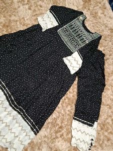Anarkali Kurti With Pant (Women's)