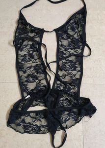 sexy full net babydoll bodysuit