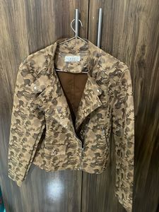 Camouflage Biker Jacket