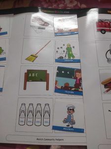 Profession Activity Card For Kids