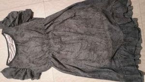 Elegant Grey Dress