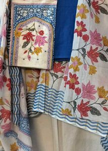 Cotton Embroidery Suit