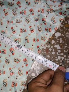 White Print Silk Suit