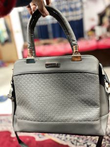 Stylish Grey Handbag
