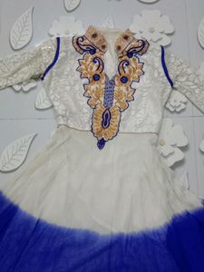 Double Colour Gown
