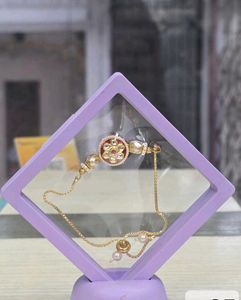 Elegant Green &amp; Gold Bracelet Rakhi