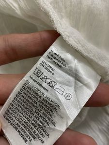H&amp;M Oversized White Shirt