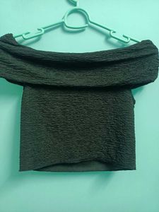 Chic Black Off-Shoulder Top