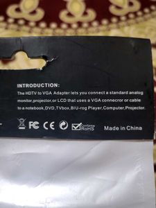 HDMI to VGA Adapter Seal Pack