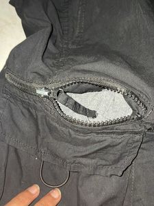 Black Cargo Pants