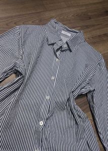 Striped Button-Down Shirt