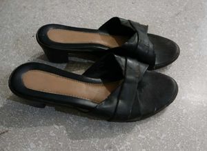 Black Short Heels