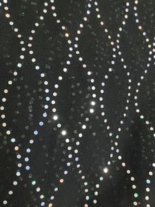 A Glittery Black Stole