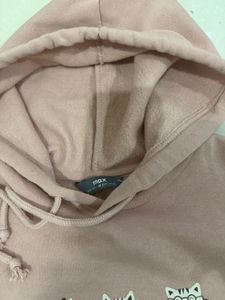 Cute Pink Graphic Hoodie