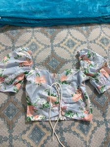 prettiest floral crop top