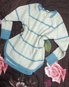 Cozy Striped Oversized pullover