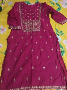VEER ZARA Embroidered Kurti