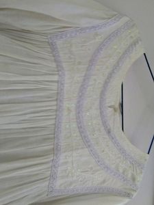 IIconic White Signature Delhi Girl /Frock