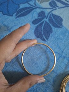 Shimmering Golden Bangles(2dozens)