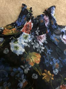 H&amp;m Multicolor Sheer Top