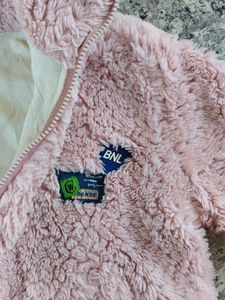 Pink Sherpa Jacket - Adorable &amp; Cozy!