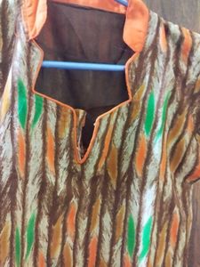Printed kurta (pure cotton)