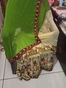 Embroidered Indian Saree