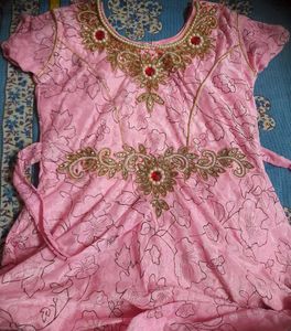 Elegant Ethnic Gown With ✨️ Gifts For You