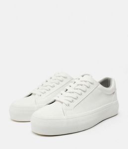 Zara white Chunky Trainer