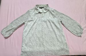Vera Moda Dotted Collar Tunic