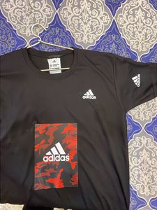 Adidas slim fit t -shirt,unisex